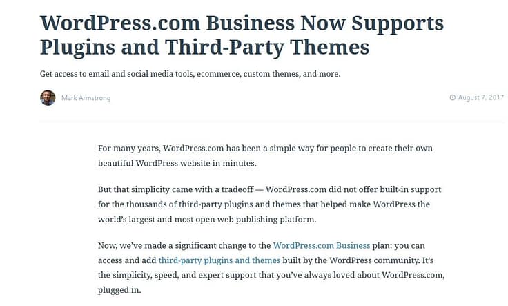 WordPress.com plugins