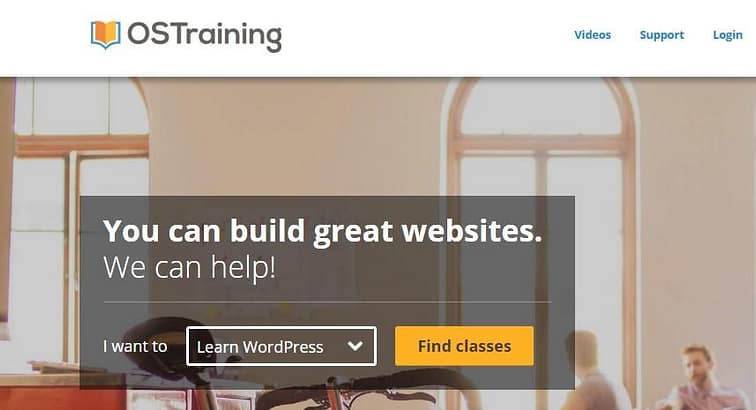 ostraining homepage