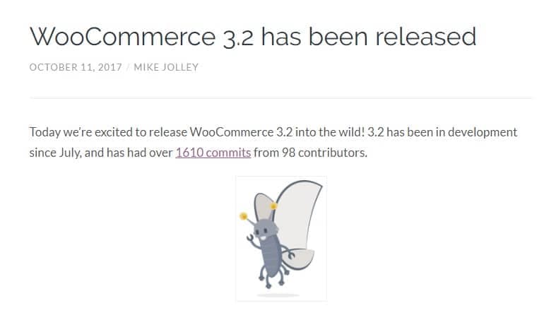 WooCommerce 3.2