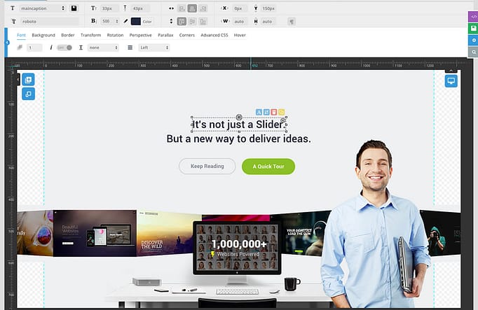 slider revolution templates