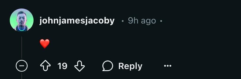 John James Jacoby's support