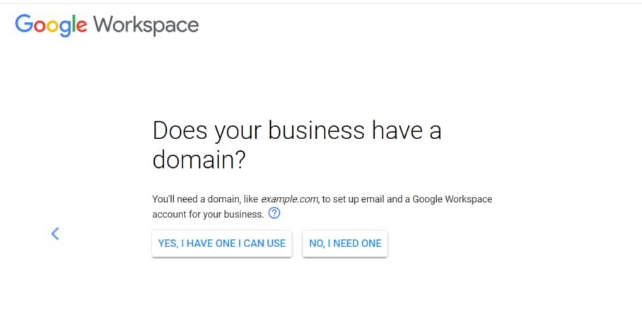 Setting up custom email address with Google Workspace