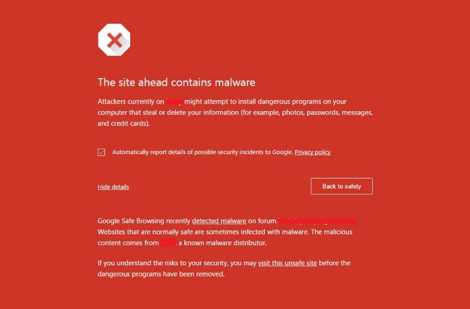 malware malicious site