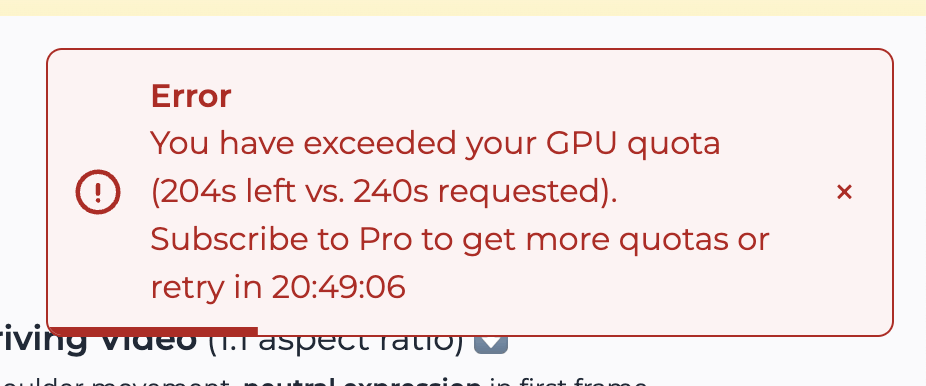 Quota limits on free Hugging Face plan