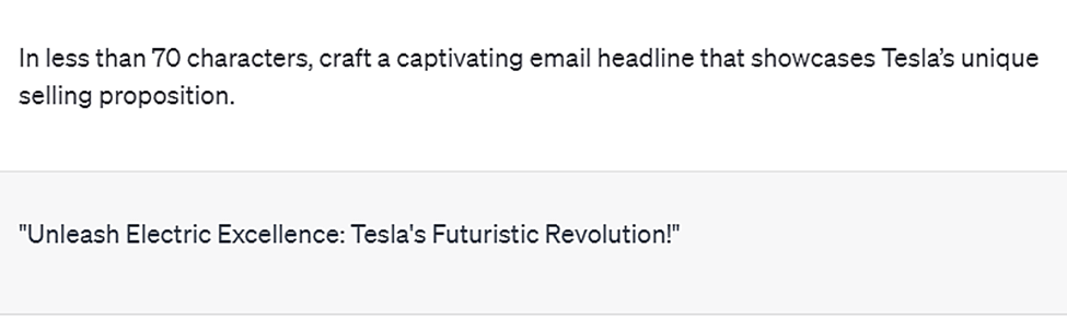 Best ChatGPT prompts for marketers USP.