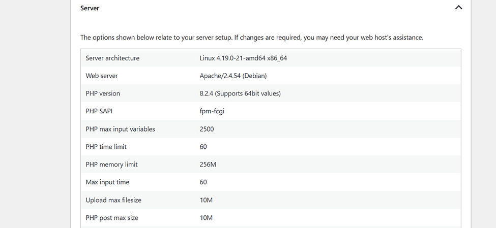 upgrade PHP to speed up WordPress backend.
