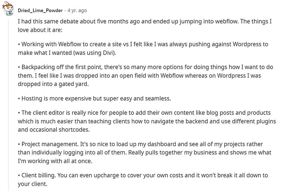 webflow site builder for designers.