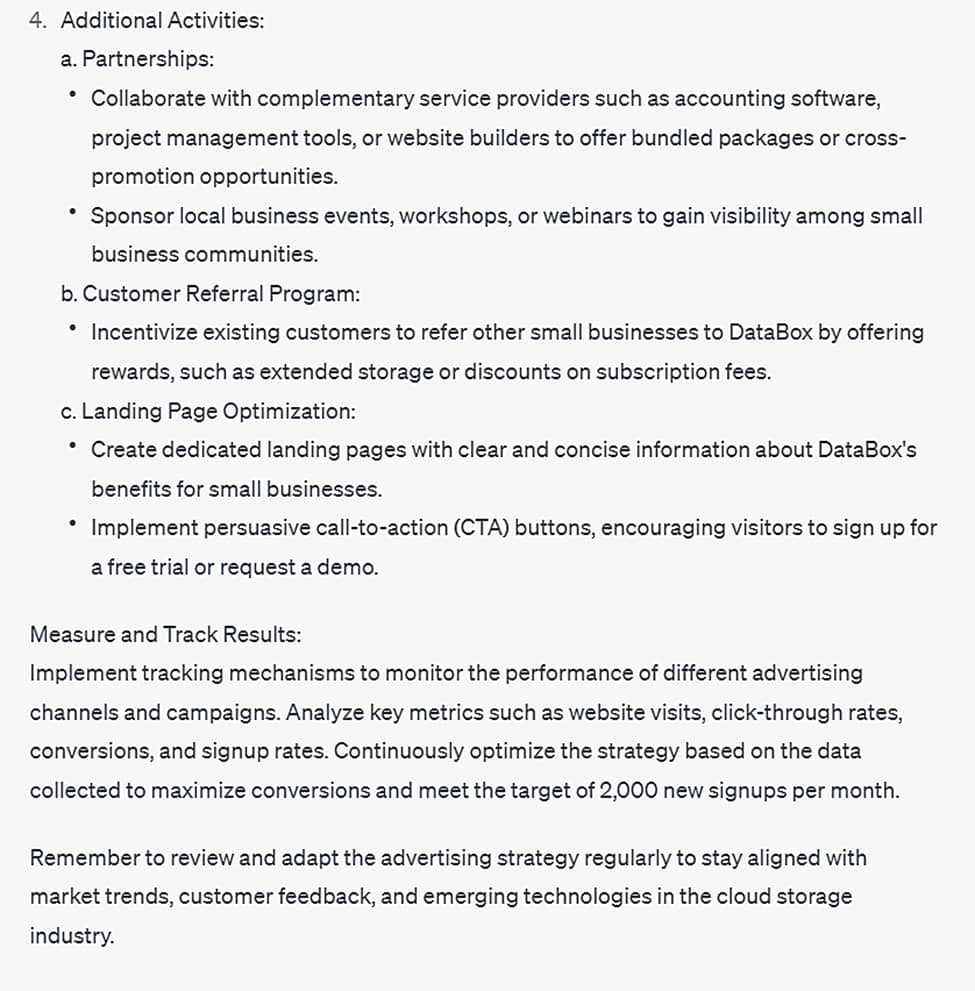 Best ChatGPT prompts for marketing strategies.