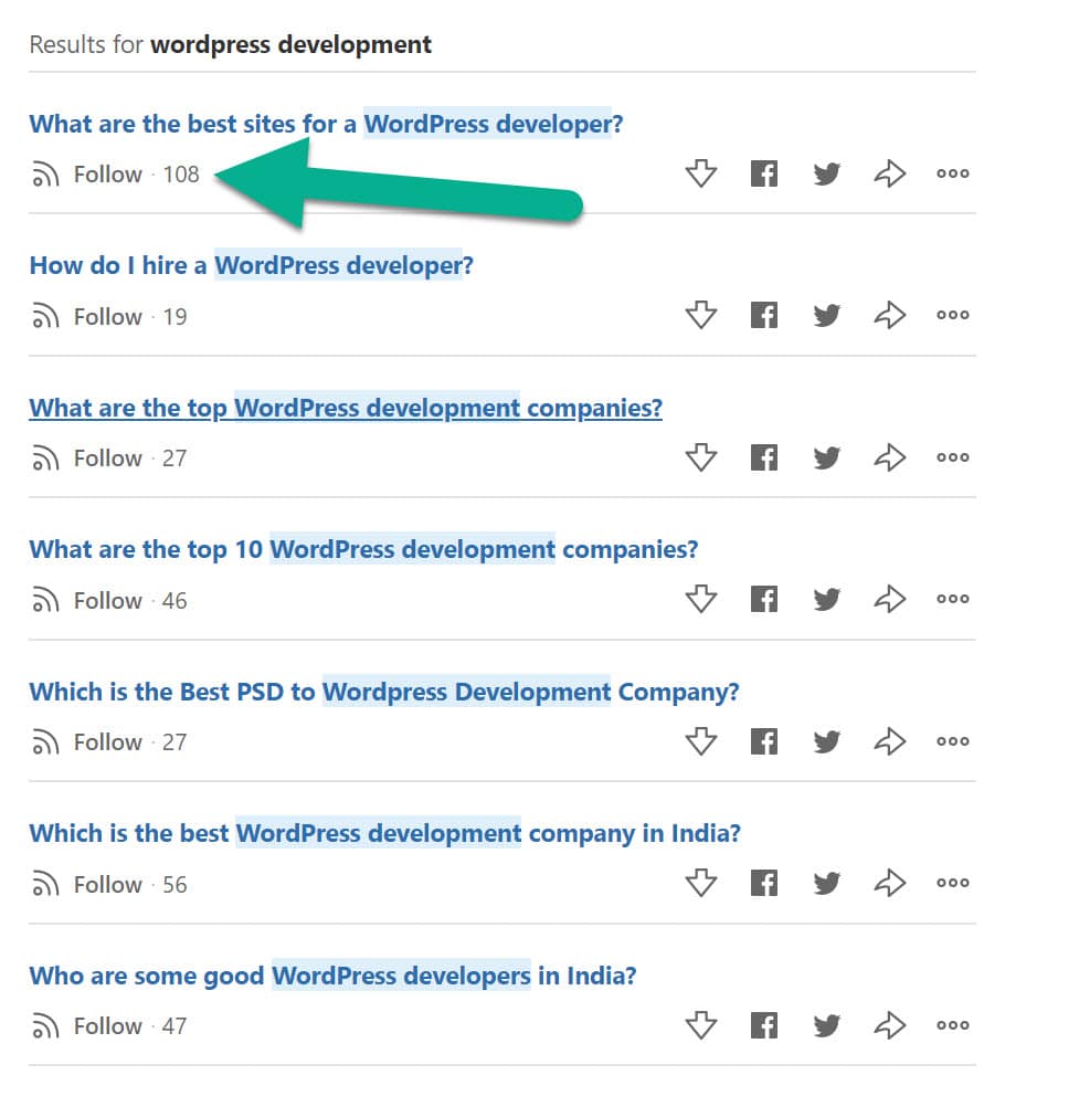 how many people follow