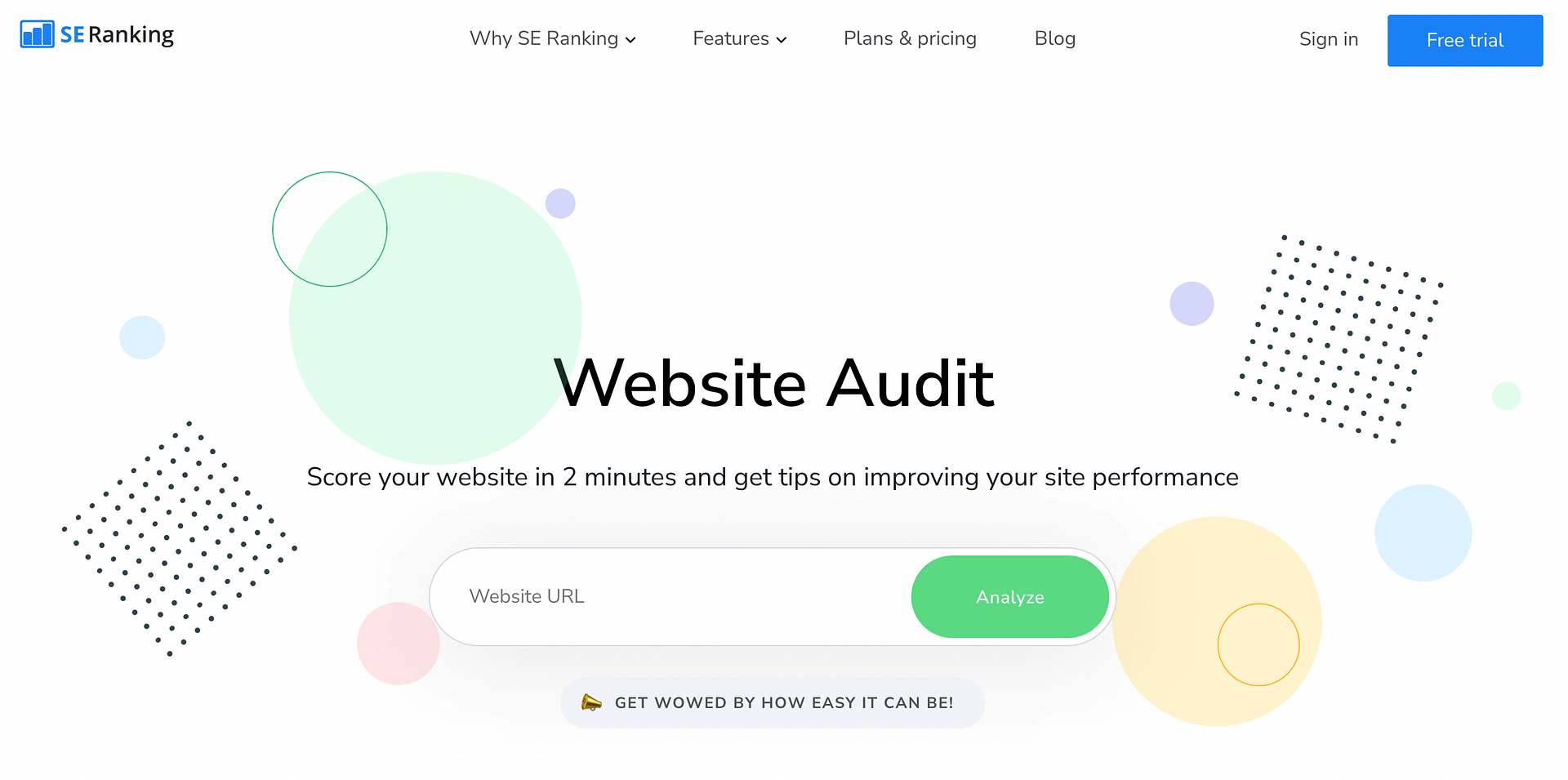 SE Ranking is one of the best SEO audit tools