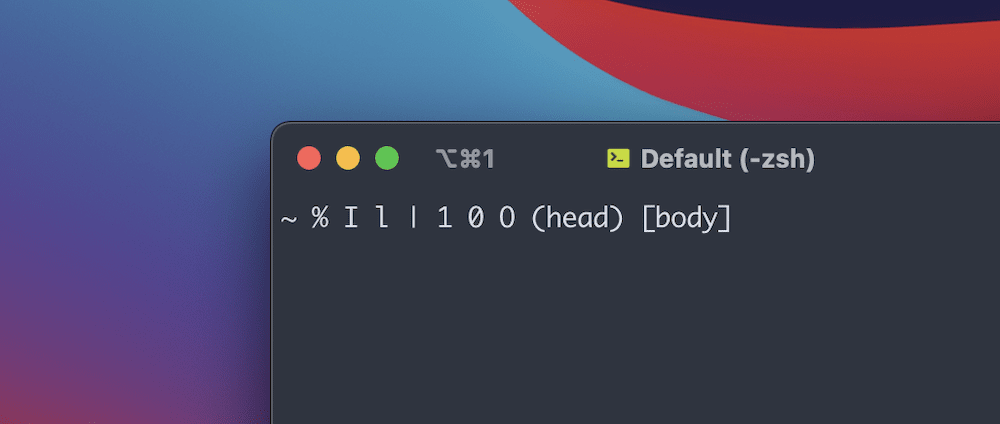 A Terminal window showing the Monaco font's approach to confusing characters, such as "I," "0," and more.