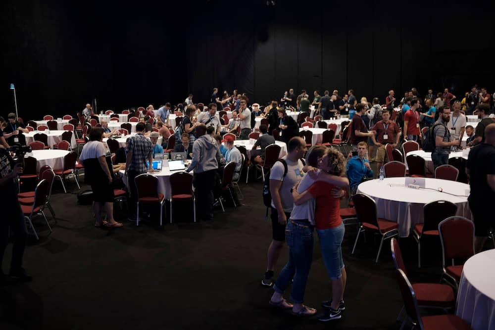 The Contributor Day from WordCamp Europe 2018.
