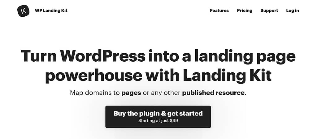 WP Landing Kit