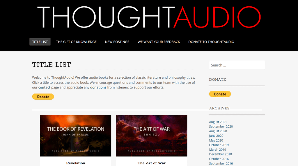 Thought Audio