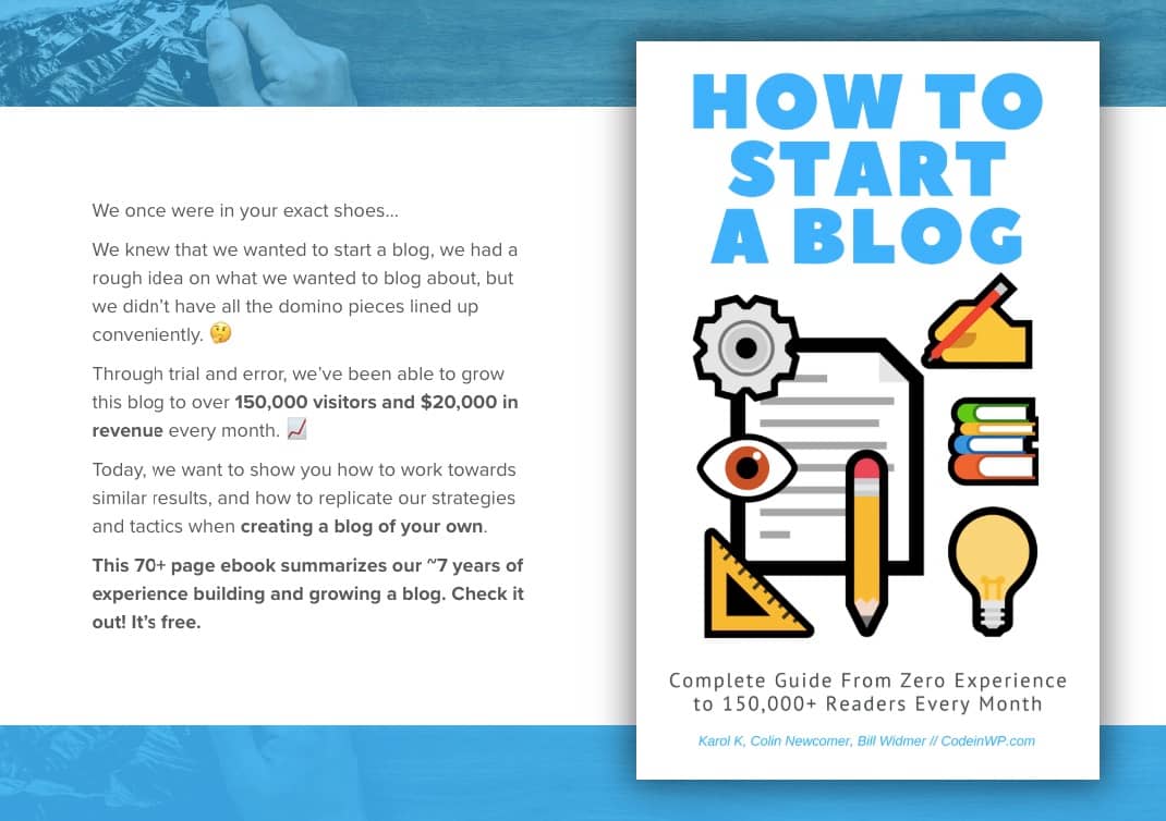 ebook on how to start a blog