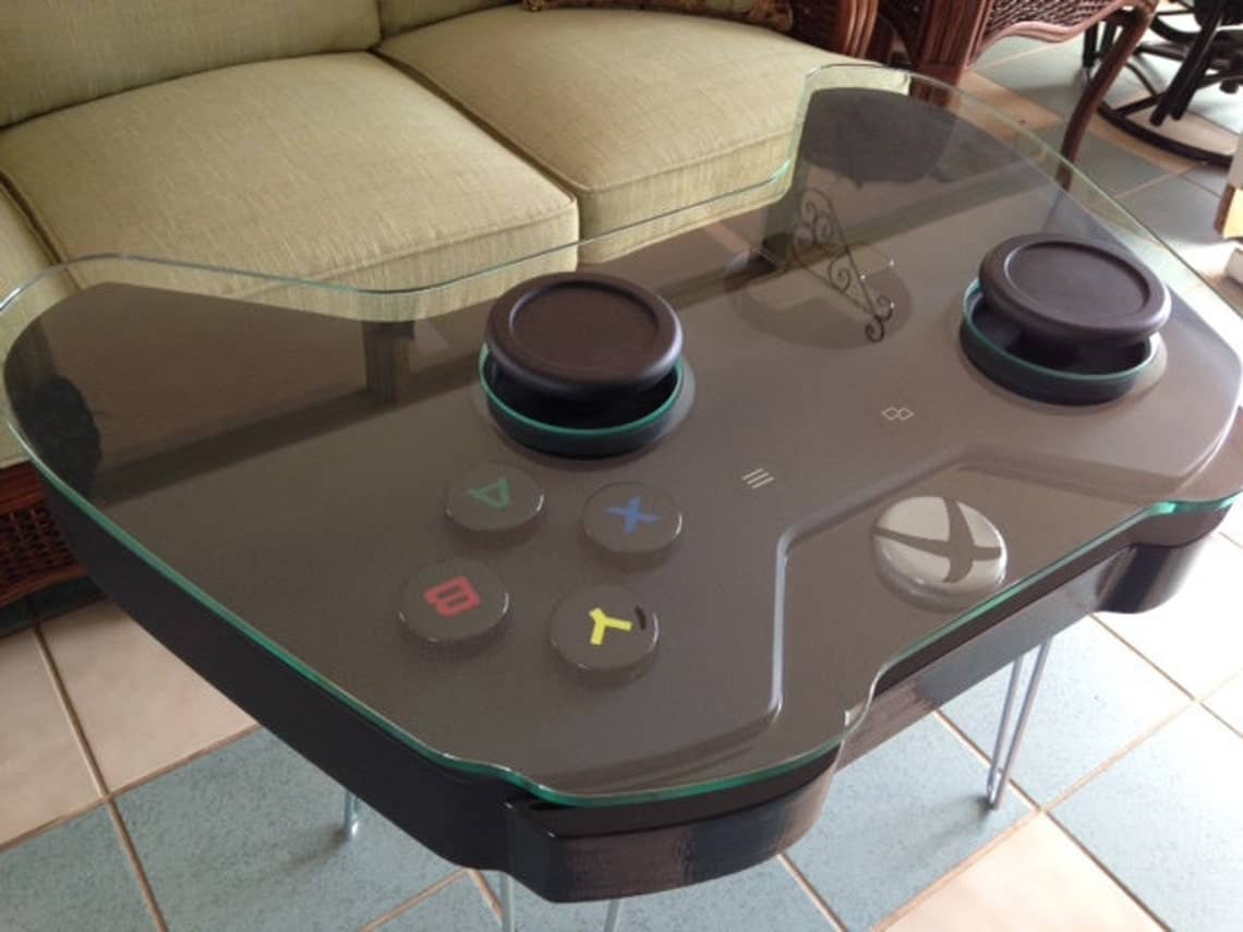 best gifts for gamers: Xbox controller table