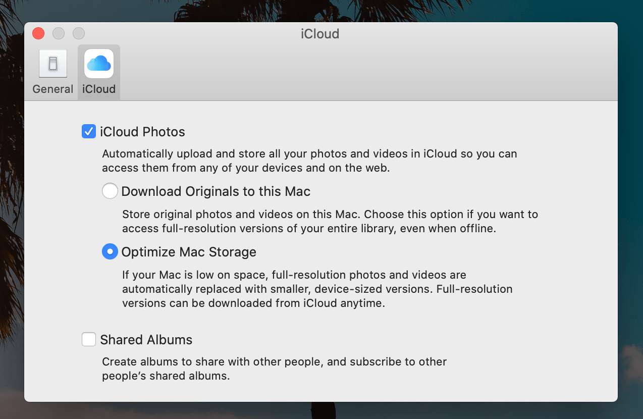 How to speed up Mac: optimize storage for Photos