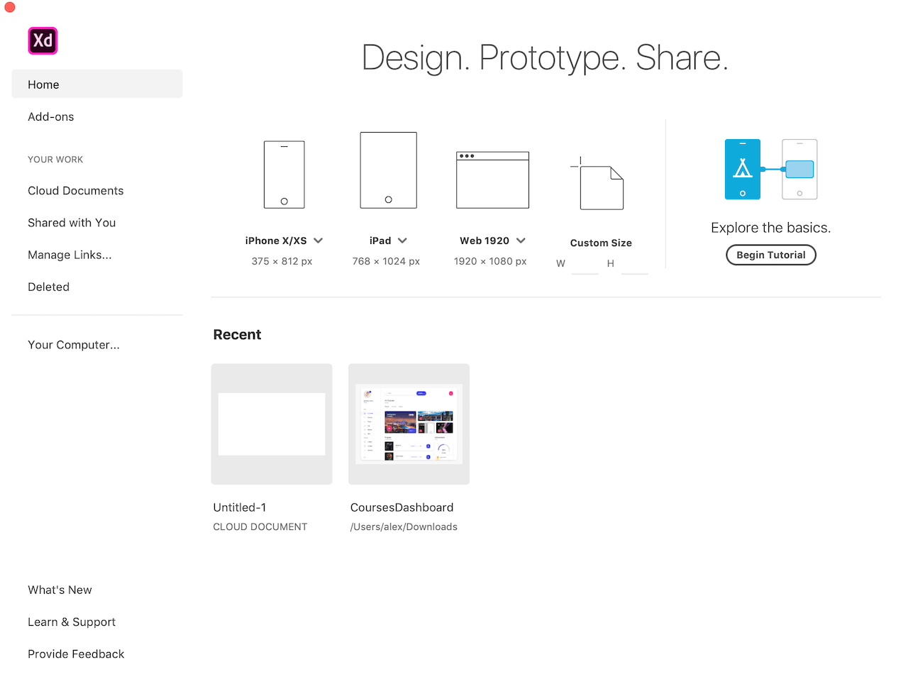 Prototype and Design with Adobe XD