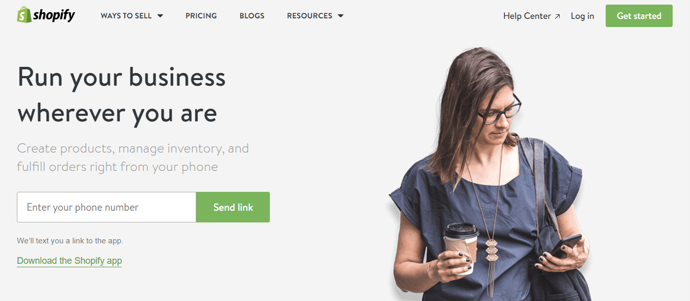 Shopify in 2016.