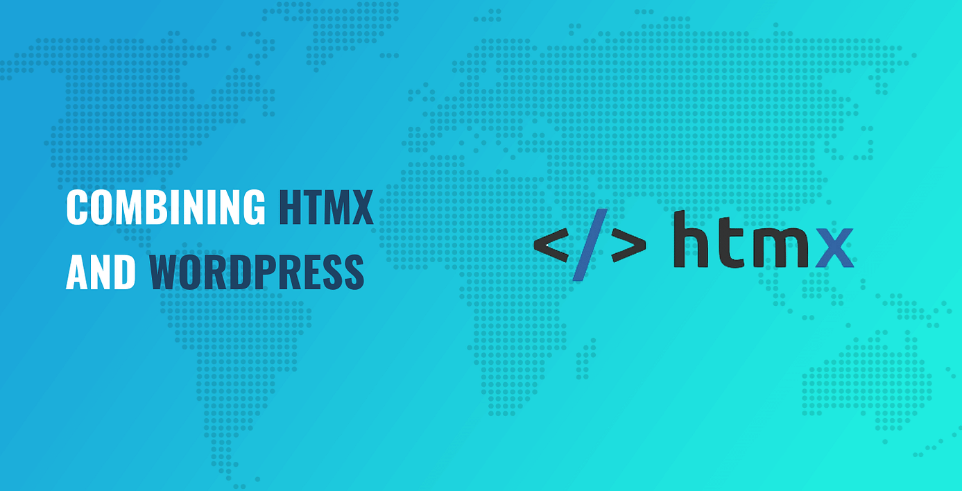 HTMX and wordpress.