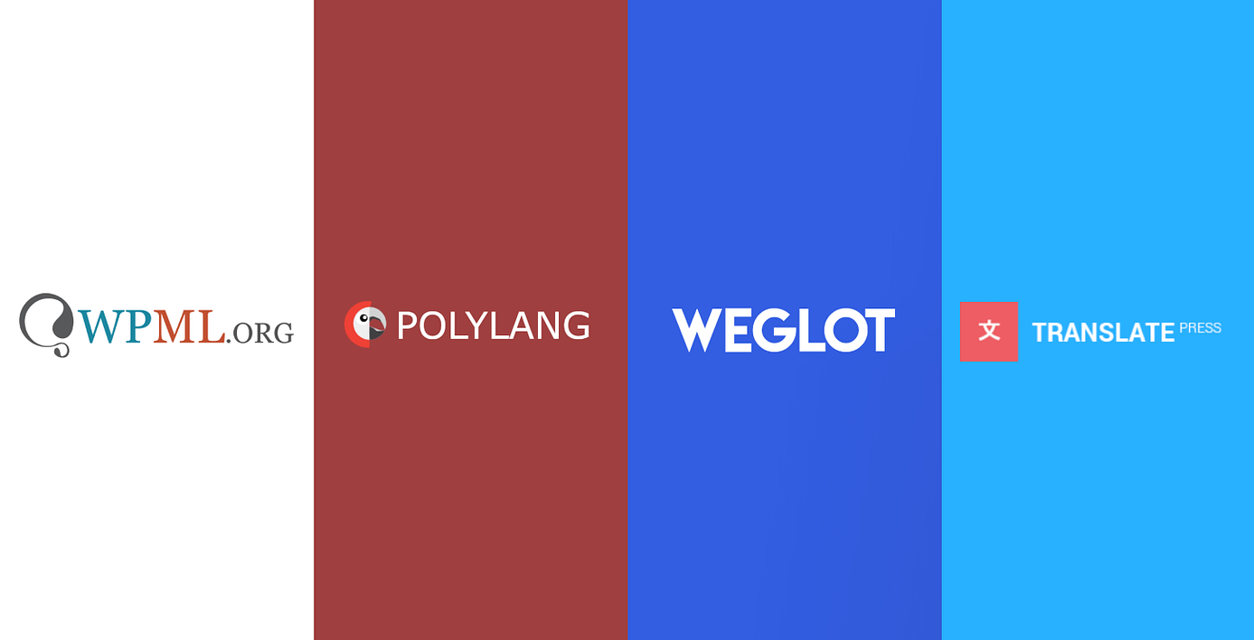Best WordPress translation plugin: WPML vs Polylang vs Weglot vs TranslatePress