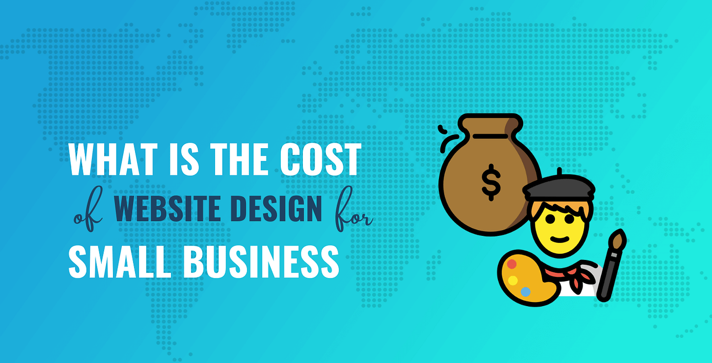average cost of website design for small business
