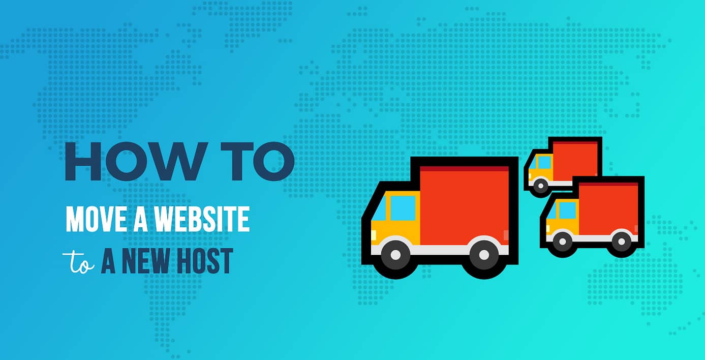 How to Move a Website to a New Host