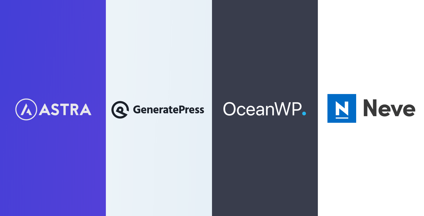 OceanWP vs Astra vs GeneratePress vs Neve