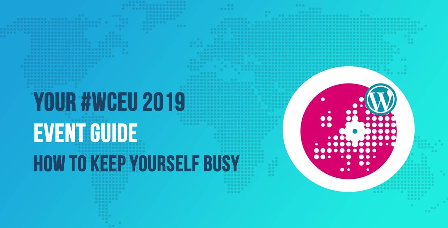 #WCEU 2019 Event Guide