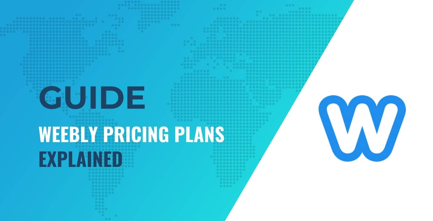 Weebly pricing explained