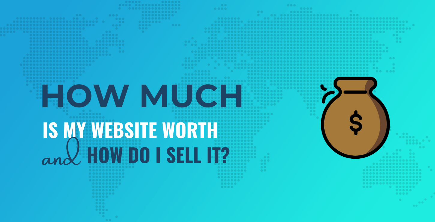 how much is my website worth