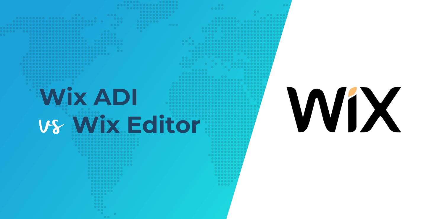 Wix ADI vs Wix Editor
