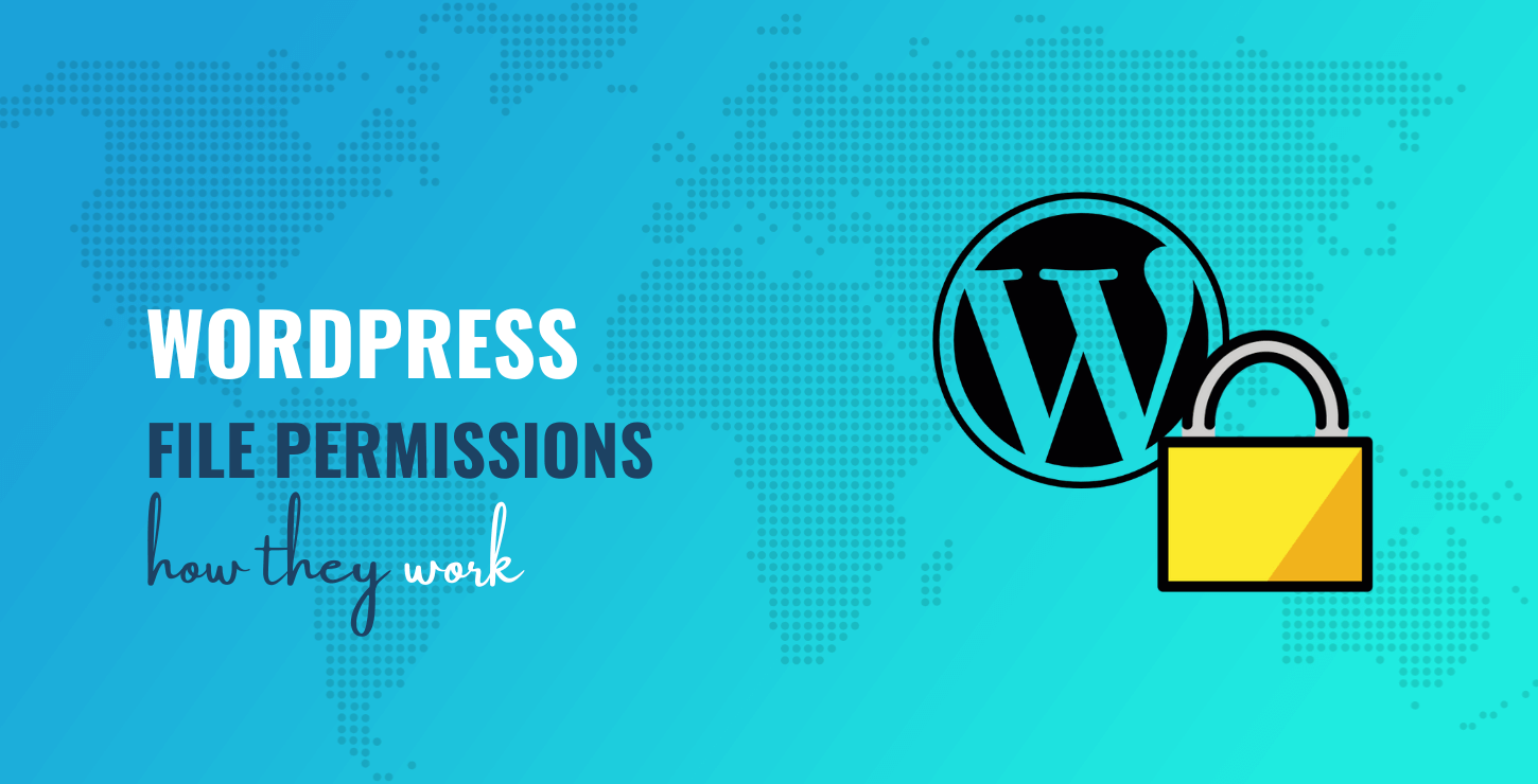 WordPress file permissions.