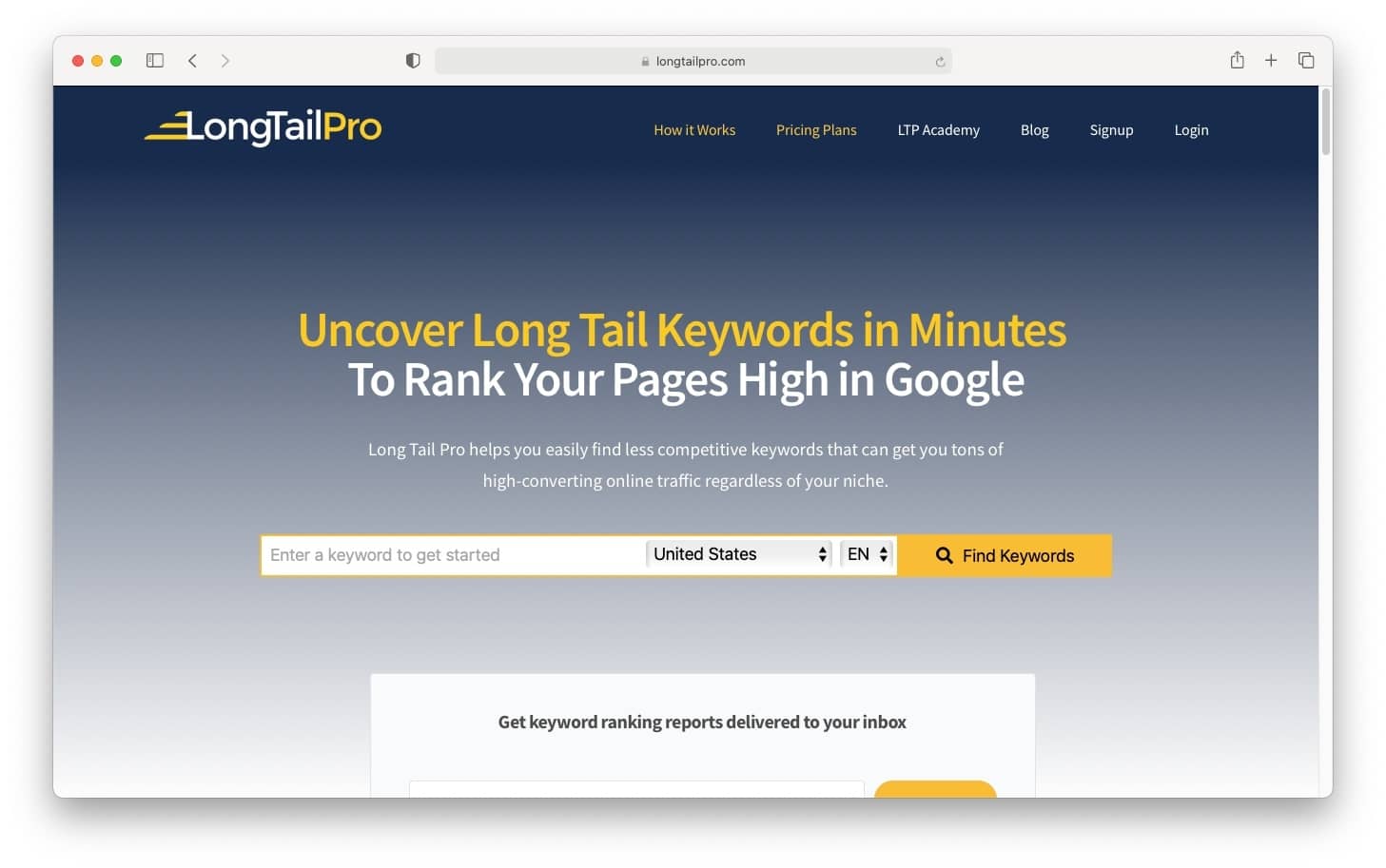 Long Tail Pro