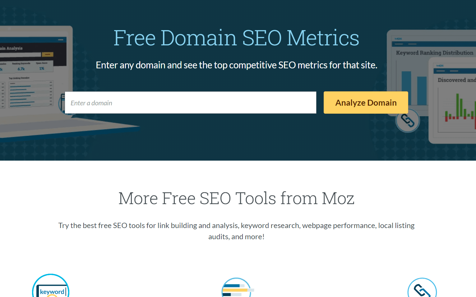 best free seo tools - MOZ