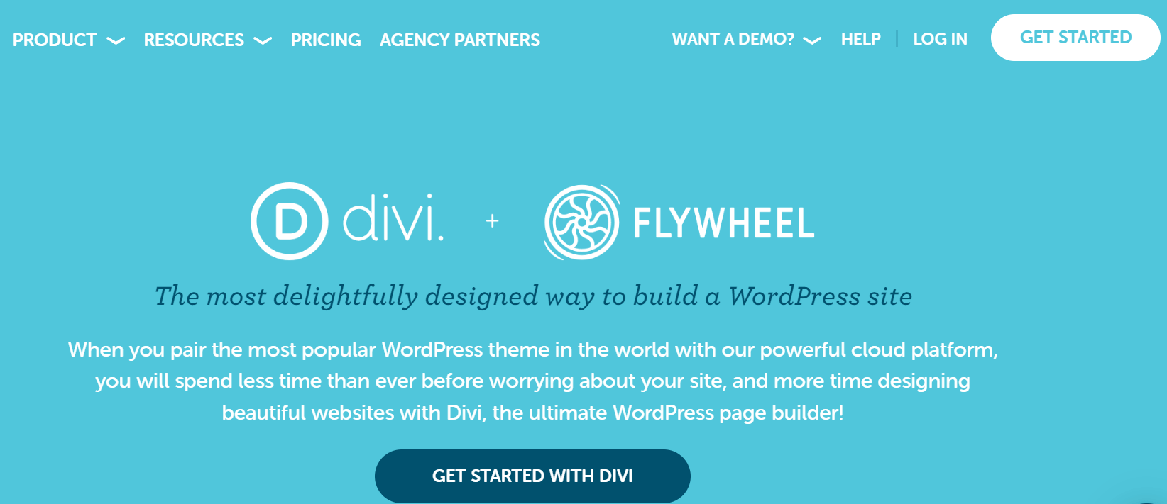 Flywheel Divi hosting.