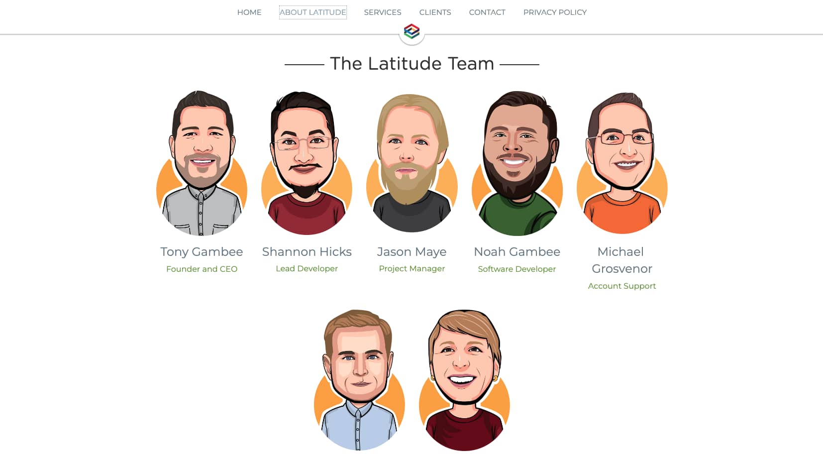 Latitude team page.