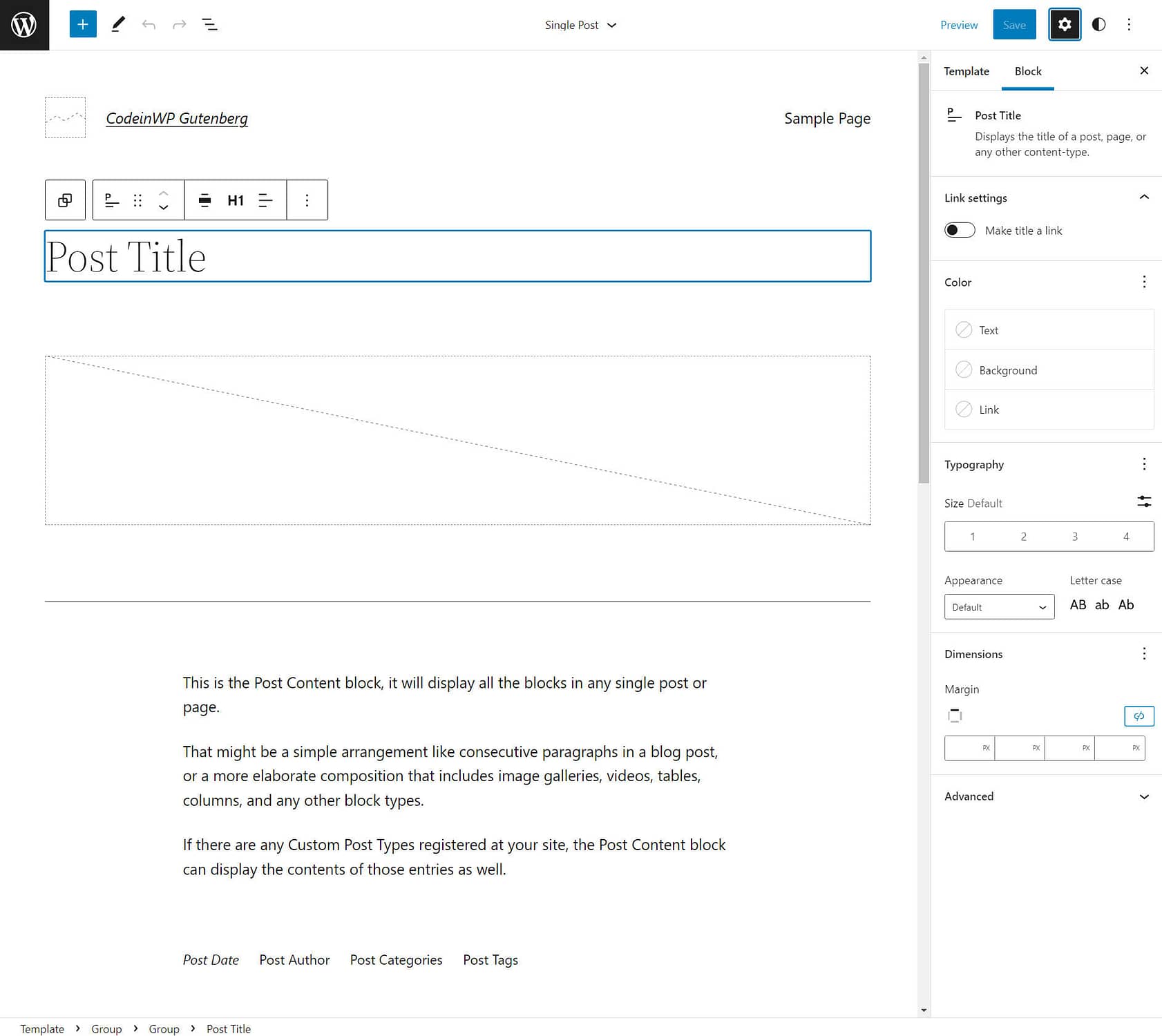 Using the new WordPress Site Editor for FSE