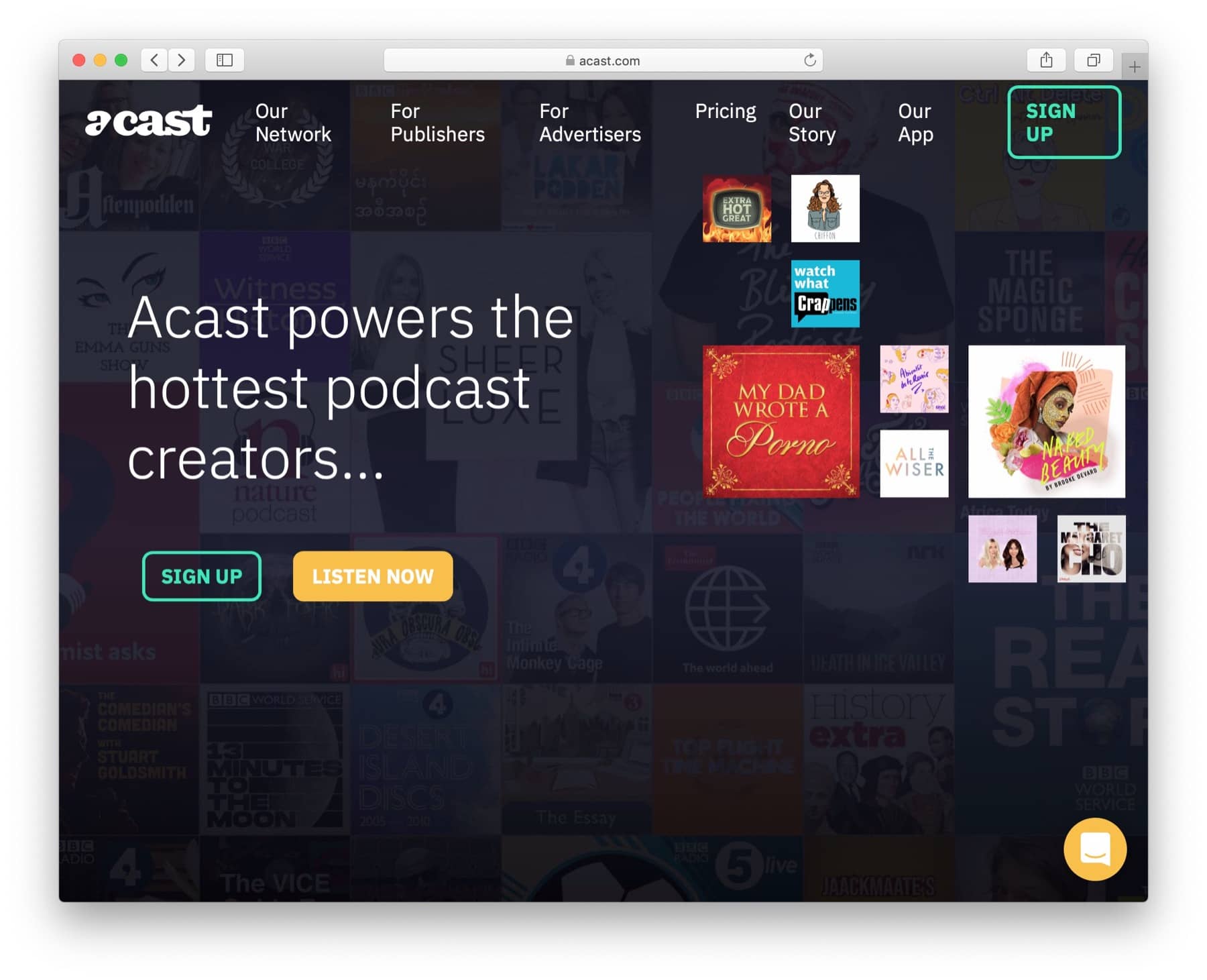 Best podcast hosting #2: acast