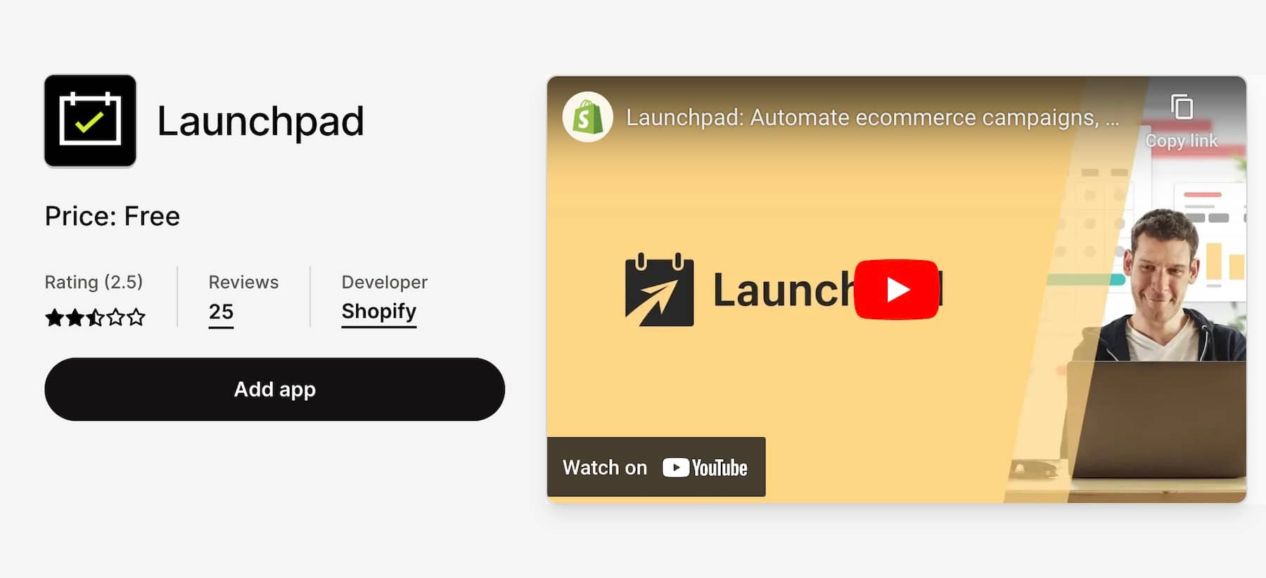 Shopify Launchpad
