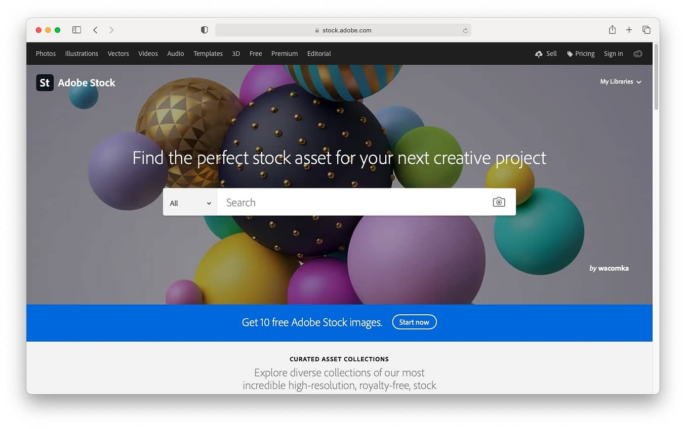 Best gifts for a designer: Adobe Stock subscription