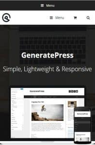 generatepress mob
