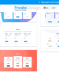 Froala Design Blocks on mobile