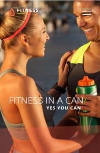 Fitness on mobile