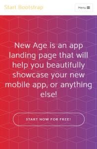 New Age on mobile