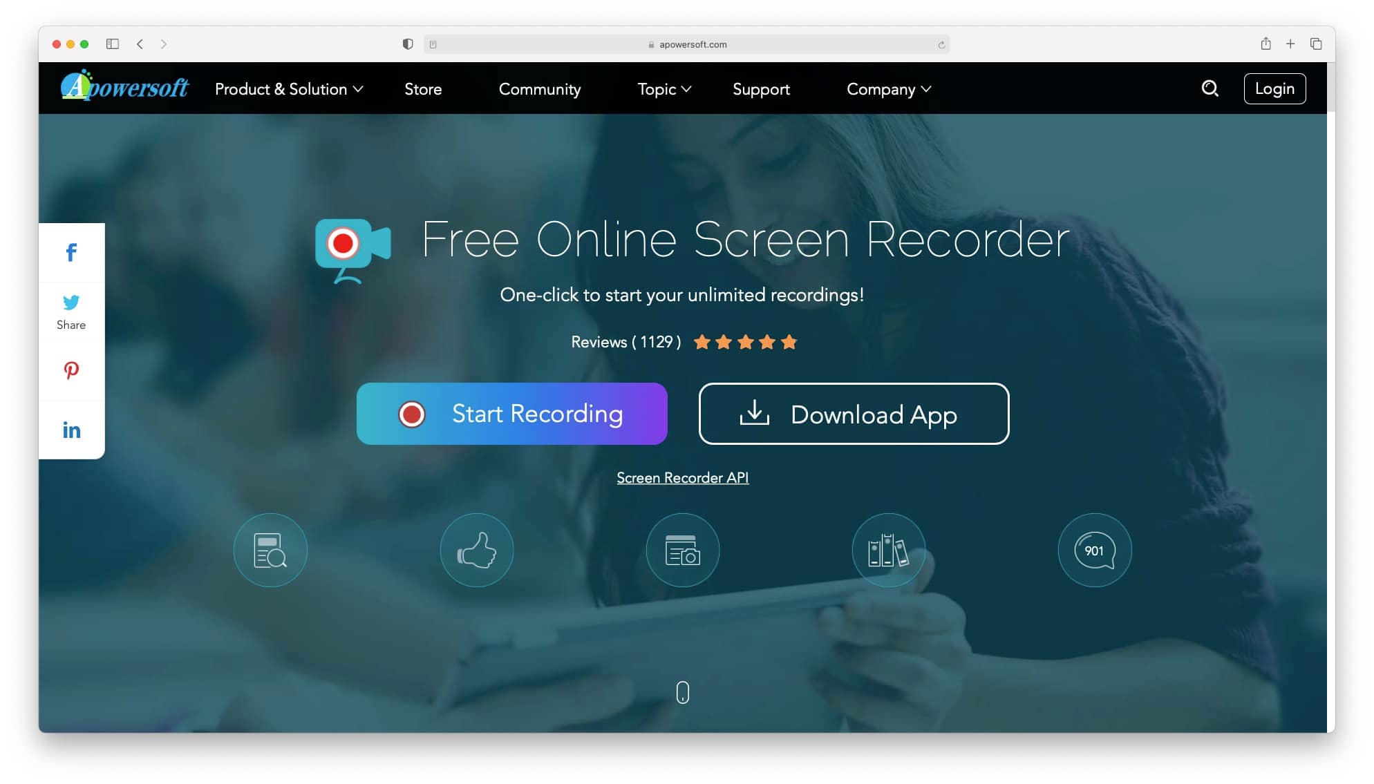 one of the best screen recording software - ApowerREC