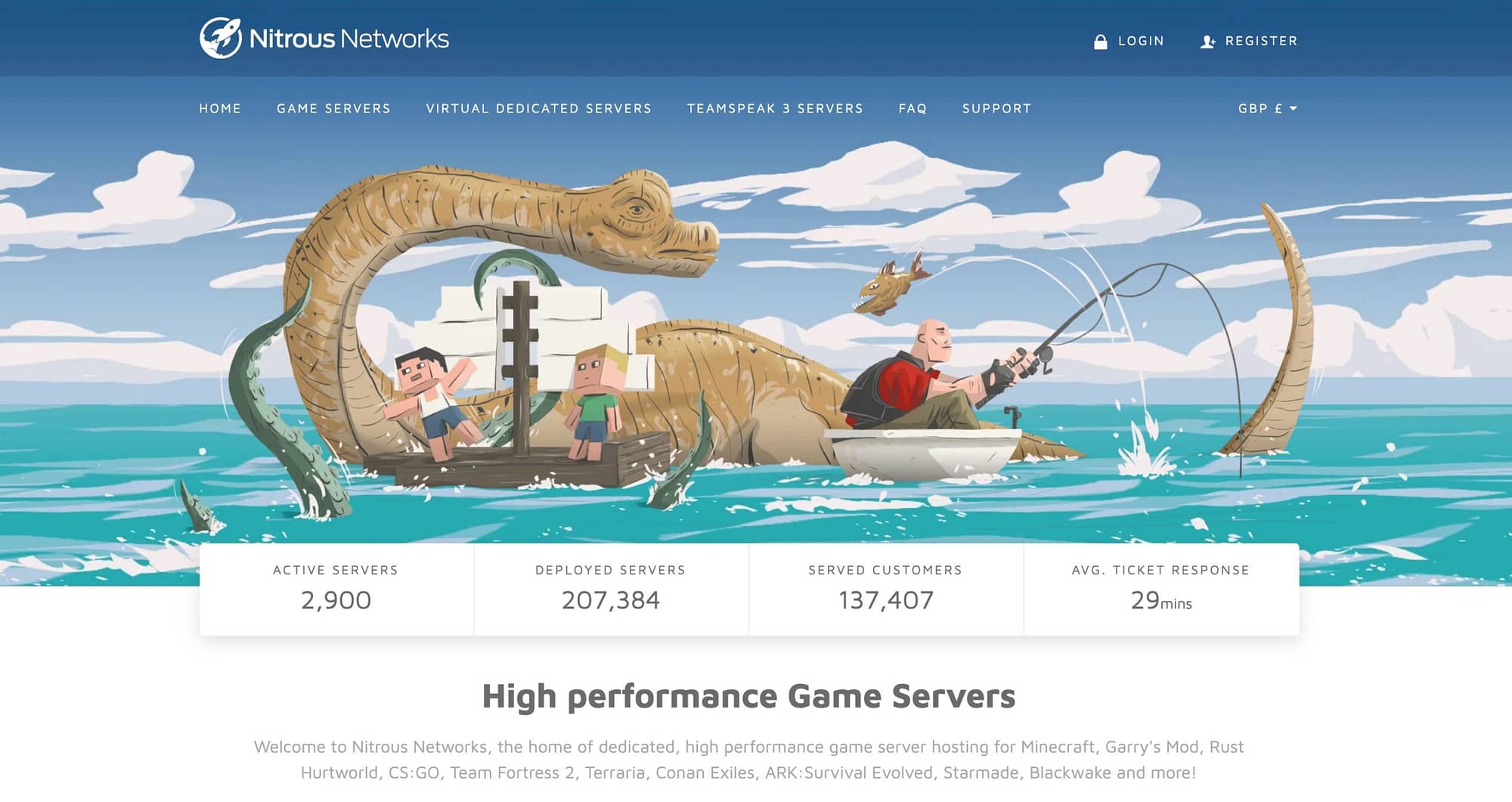 Nitrous Networks - best free ARK server hosting
