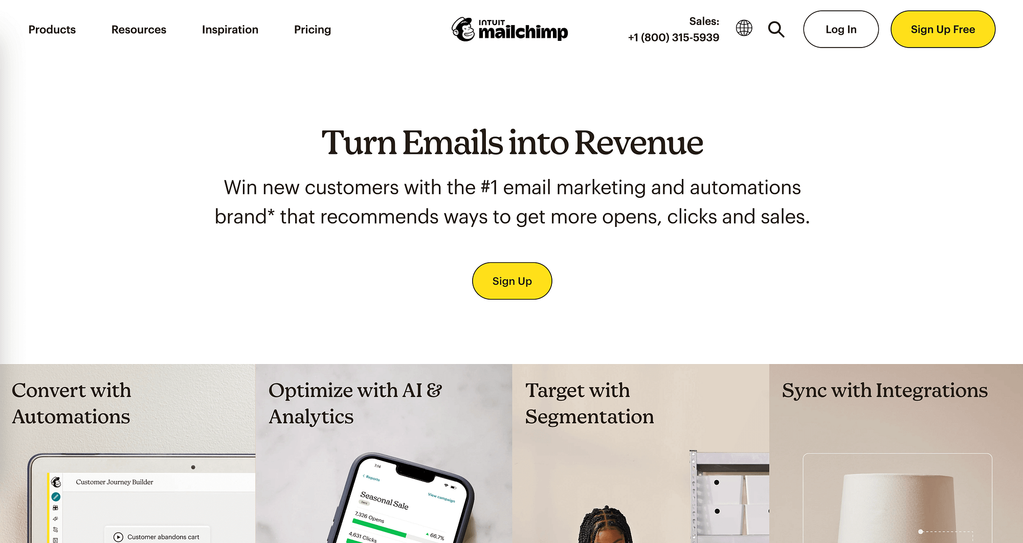 Mailchimp is among the best email marketing automation tools available.