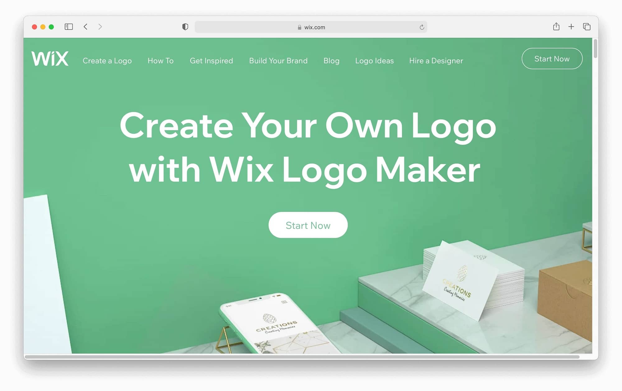 Wix logo designer