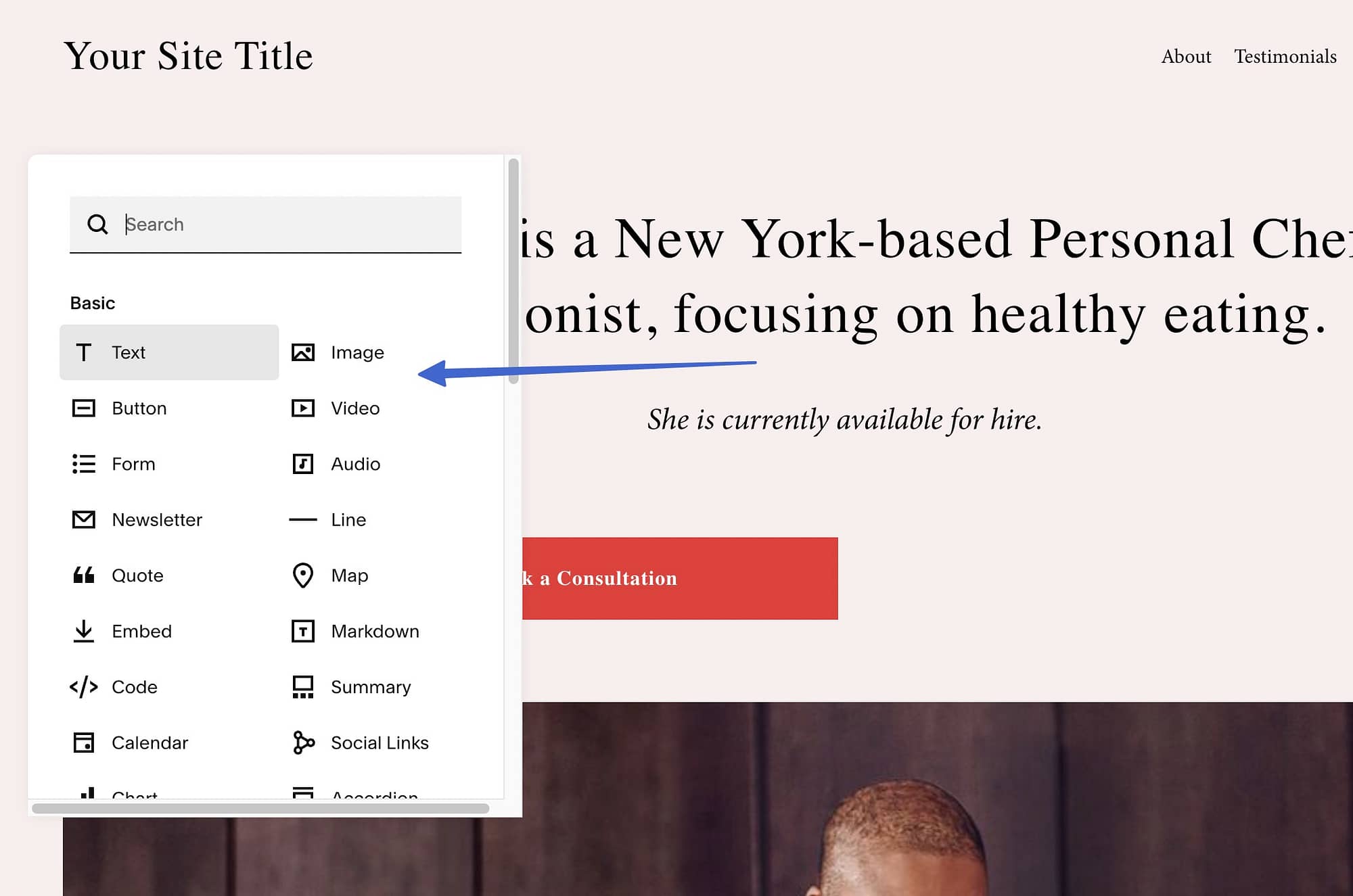 GoDaddy vs Squarespace for design process 